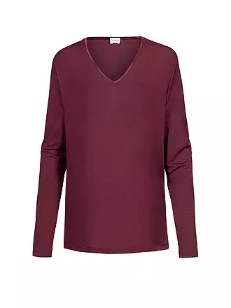 MEY | Pyjamashirt PURE CHIC boysenberry | 